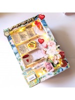 Love Memories Mini Scrapbook - Light and miniatures