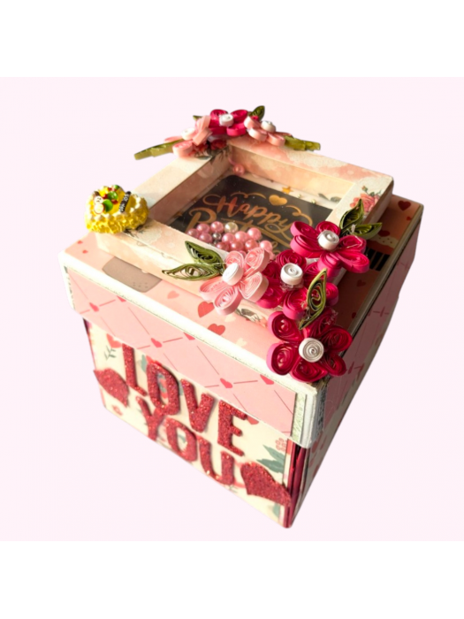 Shaker Love and Birthday Explosion Box image