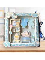 Sparkling Baby Boy Scrapbook