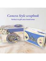 Camera style Love scrapbook