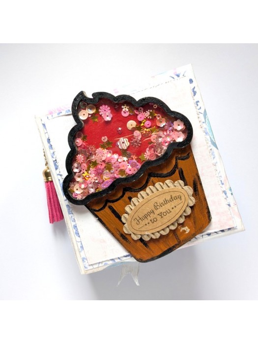 Pocket Mini Birthday Handmade Scrapbook