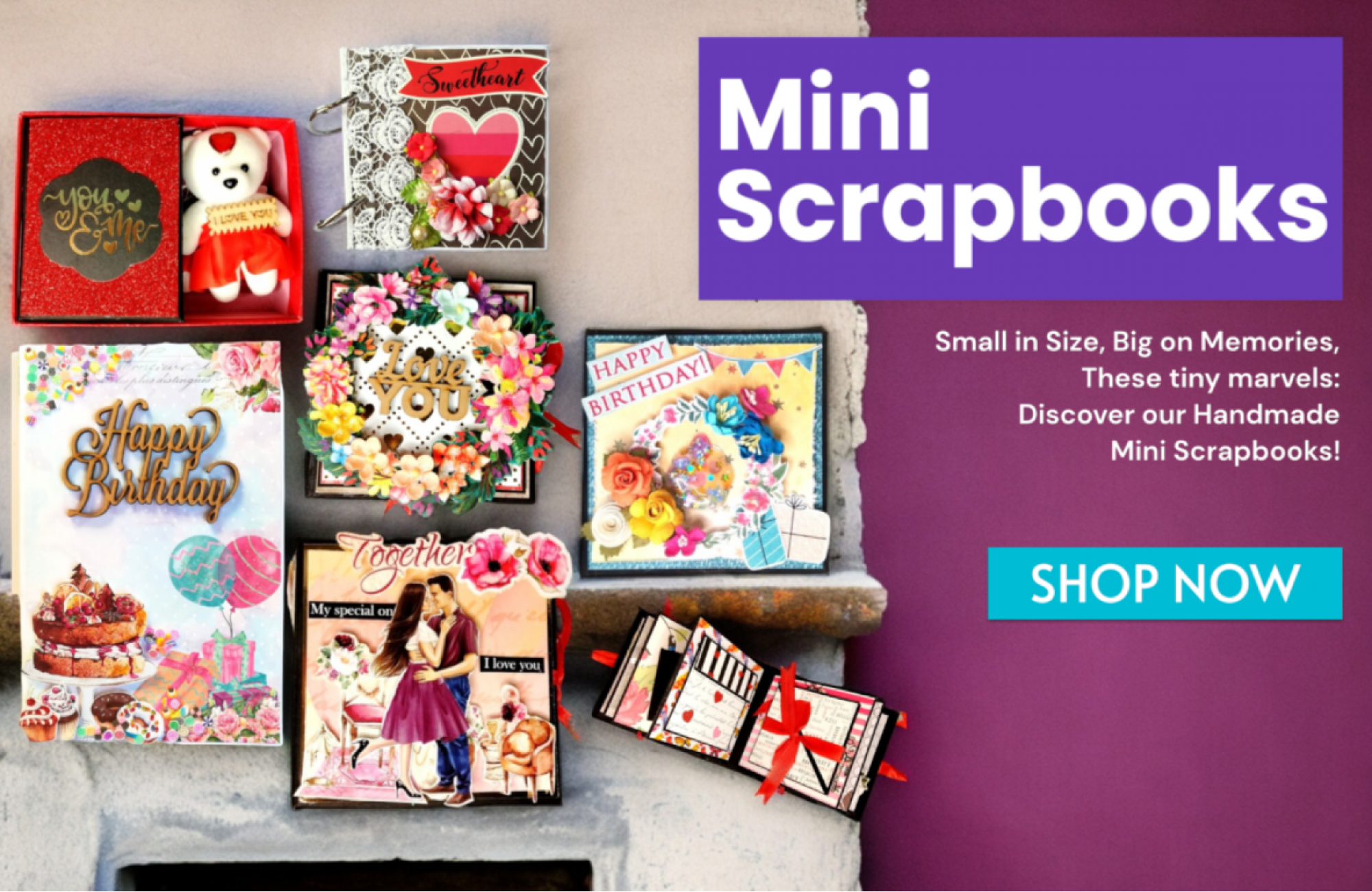 Buy budget friendly mini scrapbooks online India