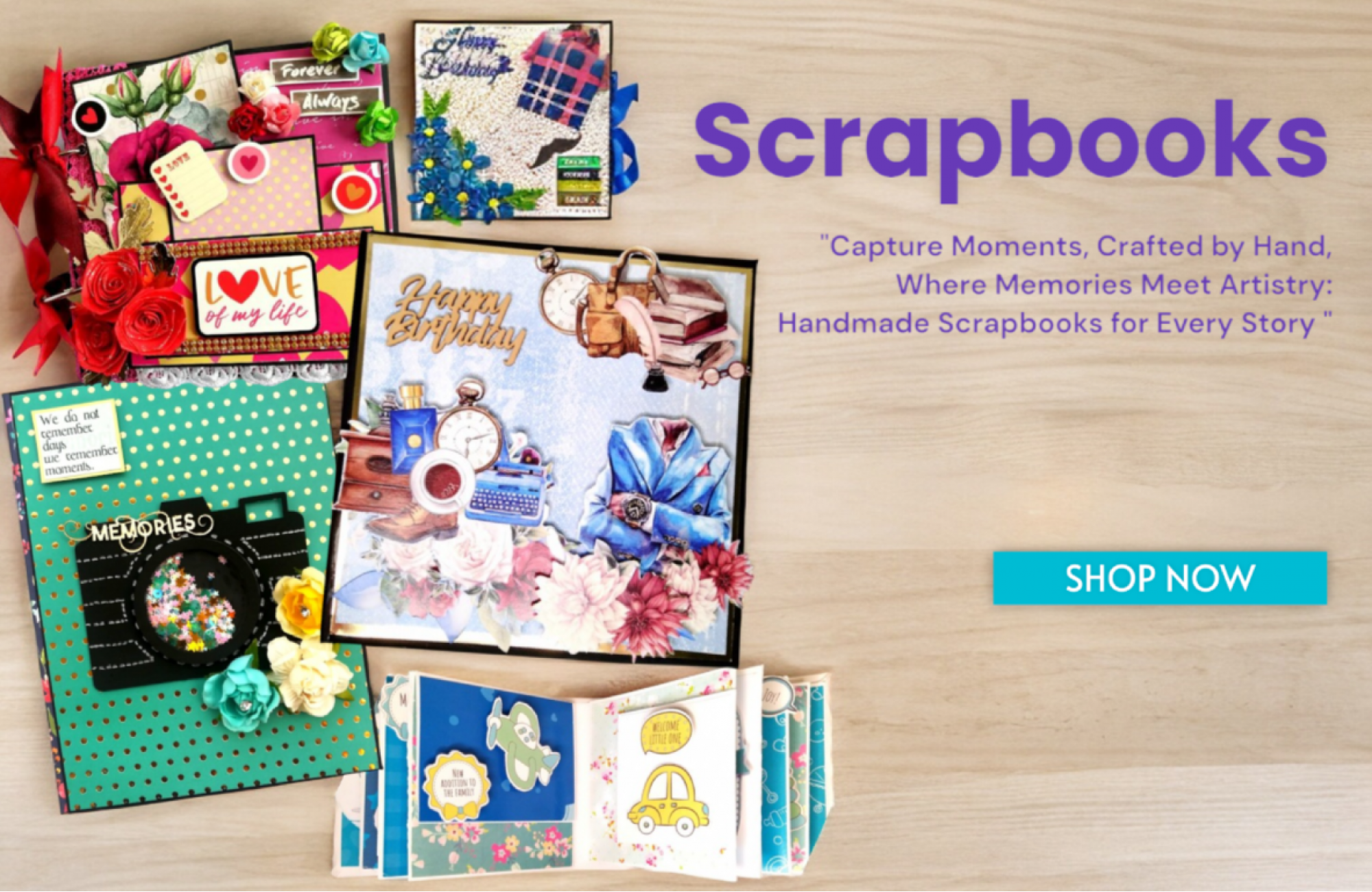 Buy Handmade Scrapbooks online India
